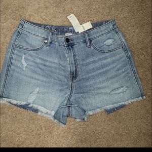 aerie daydream denim shorts